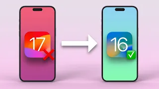 Désinstaller iOS 17 pour repasser sous iOS 16 ! (Downgrade)