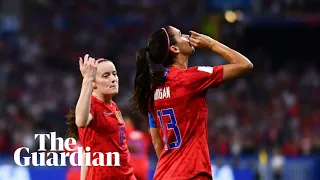 'Wah, wah, wah': Megan Rapinoe dismisses criticism of Alex Morgan's 'tea' celebration