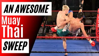 How To Execute This Wicked Cool Muay Thai Sweep