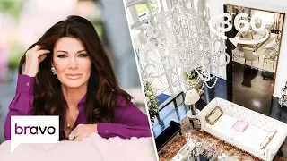 360 VR Exclusive: Lisa Vanderpump Gives an Intimate Bedroom Tour | Villa Rosa, Part 2 | Bravo