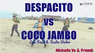 DESPACITO vs COCO JAMBO - Luis Fonsi & Justin Bieber | Michelle Vo and Friends | ZUMBA FITNESS