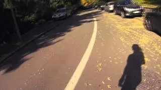 Longboard downhill in Kiev 2014