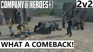 What a Comeback! - Company of Heroes 3 - 2v2