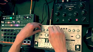 Zen Delay, TD-3, and Drumbrute Impact acid jam! // pH-