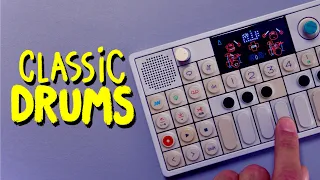 famous DRUM PATTERNS on the OP-1 sequencer