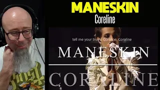 Måneskin - Coraline {SANREMO 2022) LIVE AUDIO con orchestra Reaction