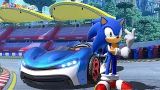 Соник. Sonic Racing Участвуй в гонках 🏎 игра Соник