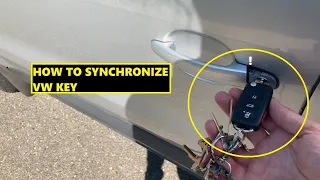Program VW Key After Battery Change - Synchronizing VW Key FOB