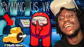 HILARIOUS AMONG US VR GAMES w THE HOMIES