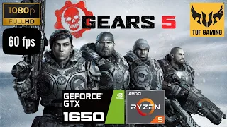 Gears 5 Ultimate Edition Gameplay, GTX 1650, Ryzen 5 3550H, Recommended Settings, 1080p