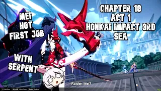 Mei First Job.. Honkai Impact 3rd SEA Chapter 18 Act 1(English sub)(Japan Dub)