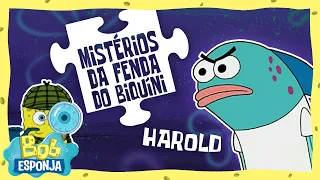 Mistérios da Fenda do Biquíni | Ep. 3 | Harold é uma bomba-relógio? | Bob Esponja em Português