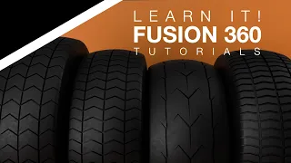 Fusion 360 - (2/3) Parametric Tire & Emboss for Beginners/Intermediate Users - Lesson 12 (2023)