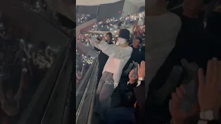 Jimin came to support SUGA on his solo concert 💜