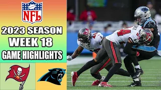 Tampa Bay Buccaneers vs Carolina Panthers WEEK 18FULL 1st QTR (01/07/24) | NFL Highlights 2023