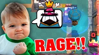 Clash Royale | PLAYER RAGES IN CLASH ROYALE!!