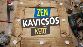 Zen kavicsos kert