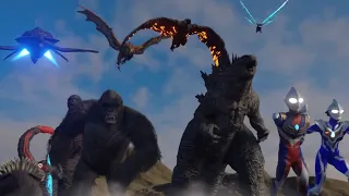 Godzilla vs Ultraman 5: Dawn Of War, (ゴジラ対ウルトラマン5 戦争の夜明け) part 3