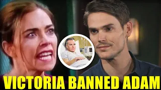 CBS Y&R Spoilers Victoria banned Adam from appearing at her wedding, continuing to be an enemy