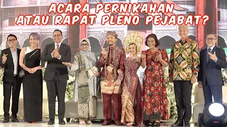 SEMUA PEJABAT DUDUK BARENG DI RESEPSI MINANG KIKY & KHAIRI