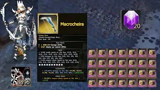 Gorga Two-Handed Weapon Test Macrocheira, 8000 Khalys Portal Drops, Max Gems || Ranger #64