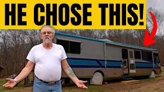 He’ll Never Pay Rent & Taxes Again! - Full Time RV Living Tour