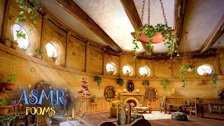 Harry Potter Inspired ASMR - Hufflepuff Common Room - Hogwarts Ambience - 1 hour HD Cinemagraphs