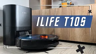 ЛУЧШИЙ ЗА 21 000 Р 🔥 УМНЫЙ РОБОТ ПЫЛЕСОС ILIFE T10s LDS ДОК СТАНЦИЯ !  С АВТООЧИСТКОЙ