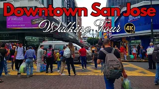 4K WALKING TOUR of DOWNTOWN SAN JOSE COSTA RICA | 4K Walking tour of El Centro SAN JOSE Costa Rica