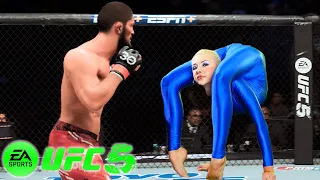 Khabib Nurmagomedov vs. Liquid Lady (EA sports UFC 5)