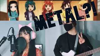 Joshiraku - Nippon Egao Hyakkei「METAL/DJENT COVER」By Draftman & Smoll Momo