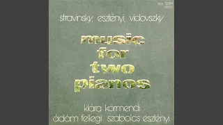 STRAVINSKY: Concerto pour deux pianos IV. Preludio e Fuga. Lento