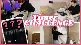 Clean-up Challenge: WIE LANGE brauchen wir für die ganze Wohnung?