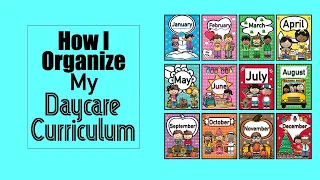 IN HOME DAYCARE TIPS : Daycare Curriculum