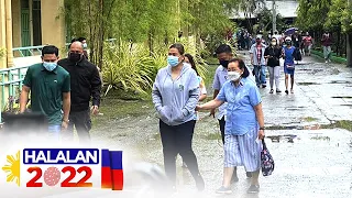 Sara Duterte casts vote, signs desk in Davao City | Halalan 2022