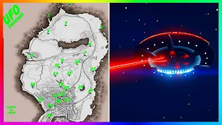 NEW UFO EVENT is Here, ALL LOCATIONS, Halloween Outfits, ALIEN, Money, GTA 5 2023(GTA Online Update)