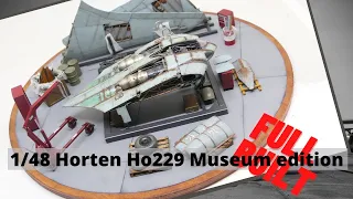 Horten Ho 229 - Museum edition - 1/48 - Zoukei-Mura - Step by step full build