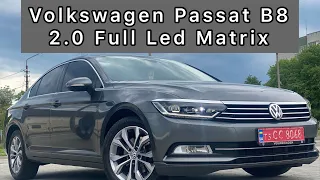 ПРОДАНО! Volkswagen Passat B8 2017 р. 2.0 Дизель 110 kw Авто з Європи,Огляд авто прибором,Автопідбір