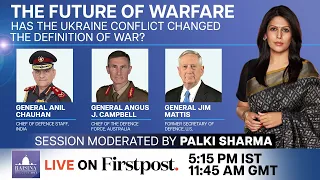 Raisina Dialogue LIVE: The Future of Warfare | Has Ukraine conflict changed the definition of war?