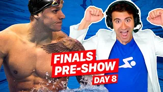 Tokyo Swimming Day 8 Finals Pre-Show LIVE