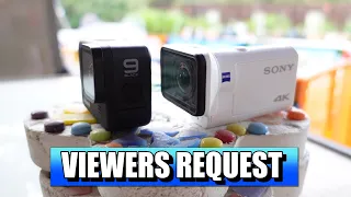 Hero 9 vs Sony FDR-X3000 Viewers request