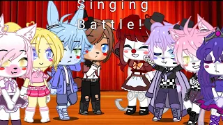 Singing Battle//Fnaf2 vs Sister location(part 1)