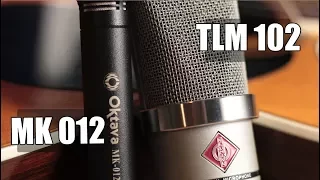 Neumann TLM102 vs Oktava MK 012 (acoustic guitar) (pt.1)