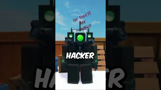 HACKER TITAN Cameraman in Skibidi Tower Defense #roblox