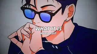 What It Is (Block Boy) - Doechii feat. Kodak Black [edit audio]