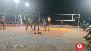 Chinnanna v/s Mahadeer | National volleyball match | Kumta Chandavar | 2nd Semifinal