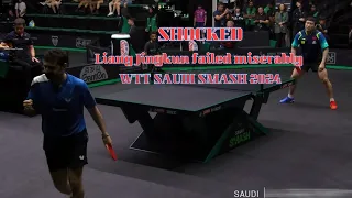 Noshad Alamiyan Defeated Liang Jingkun at wtt Saudi Smash 2024