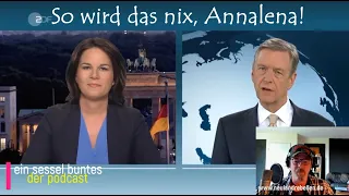 So wird das nix, Annalena!