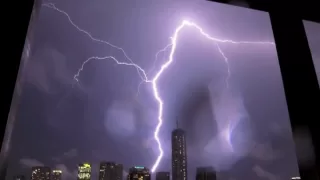 Toronto lightning storm, 24 August 2011
