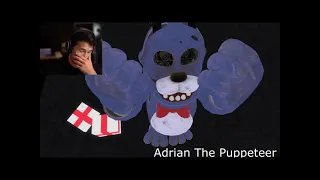 Markiplier laughs hysterically at Bonnie wailing
